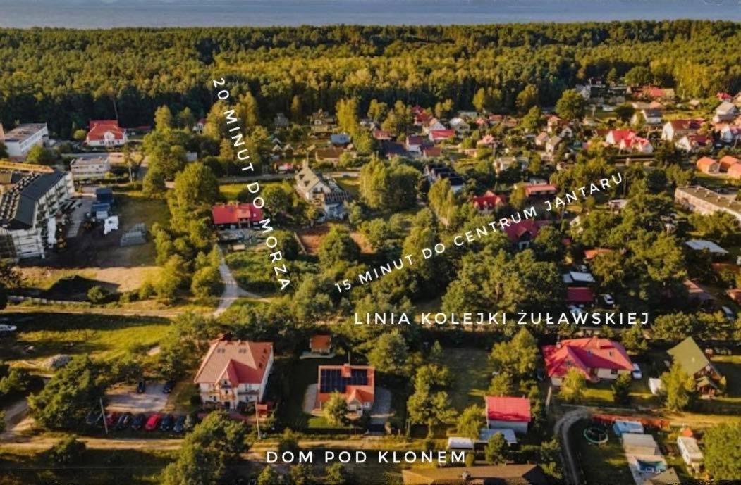 Dom Pod Klonem Villa Jantar Kültér fotó